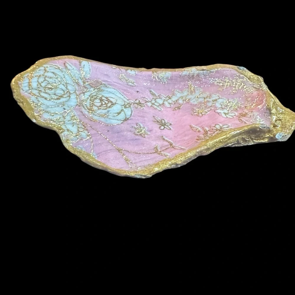 Oyster Shell Trinket Jewelry Holder Outer Banks